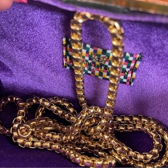 NIB Elizabeth Sutton Collection Cheetah Clutch Acrylic Purse Glitter Multi Color - Picture 10 of 12